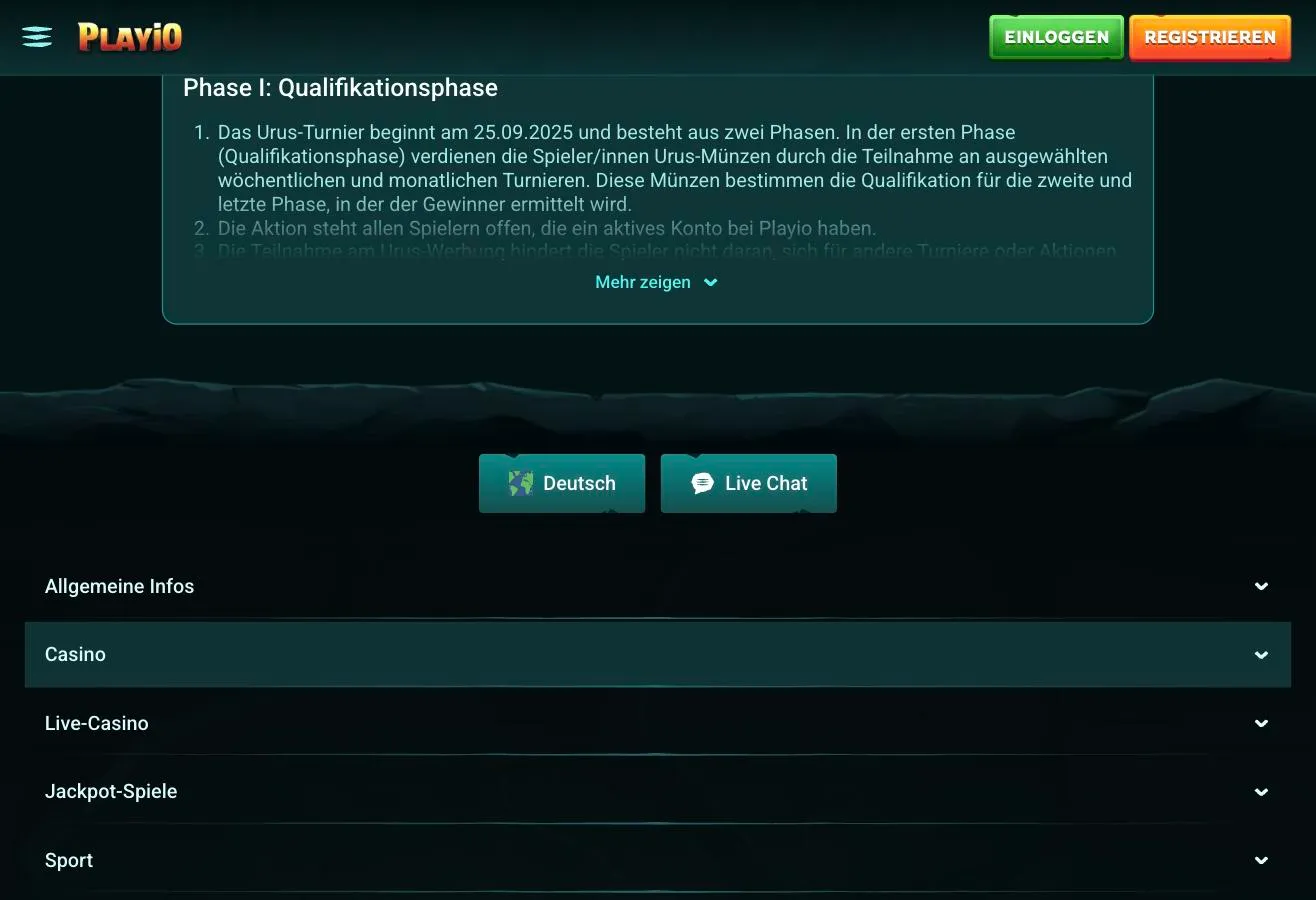 Auszahlung bei Playio — Dauer und Ablauf für deutsche Kunden